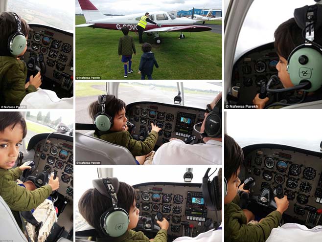 Bocah Tujuh Tahun jadi yang Termuda Peraih Lisensi Terbang